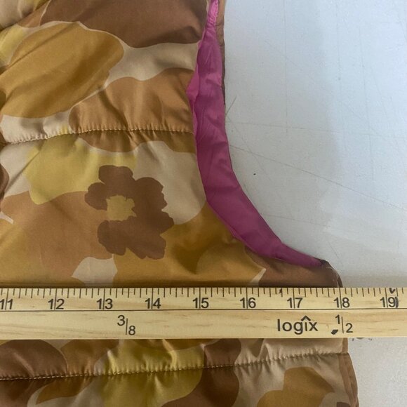 Free Assembly Womens XS Puffer Vest Camouflage & Pink Lightweight - Picture 7 of 9